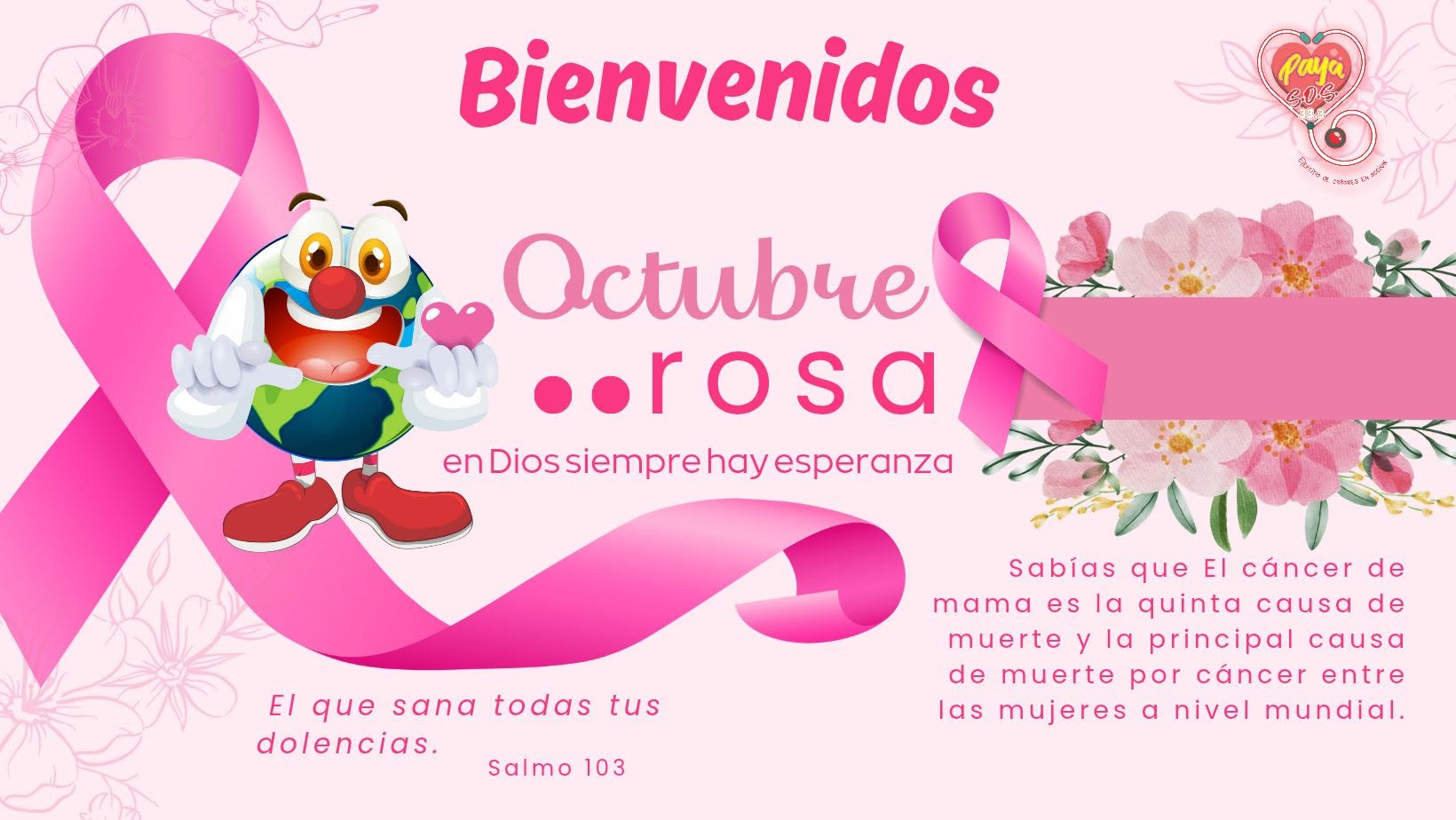 PayaSOS 33.3 en Octubre Rosa, eventos temáticos de la Fundación Planeta Feliz